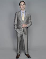  Giorgio Fiorelli Suit Mens Sharskin Authentic Giorgio Fiorelli Brand suits Flat Front
