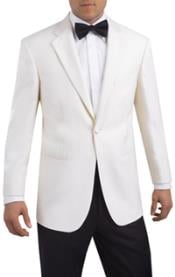  Button 2 piece White Fashion Tuxedo For Men