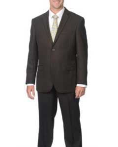  Mens Charcoal Grey Double Breasted Suits Slim Fit  Suit
