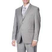  Light Grey Vested Cheap Priced Business