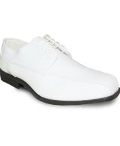  Mens Square Toe Oxford White Lace Up Tuxedo Dress Oxford Shoe For