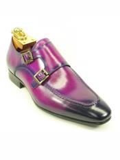 Purple Buckle Shoe