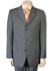  Cheap Priced Mens Dress Suit For Sale Mid Gray 100% Pure Feel