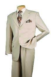  Mens  Beige affordable Cheap Priced Business Suits Clearance Sale online sale