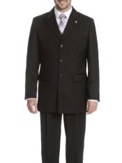  Mens 3 Button Peak Lapel Vested Cheap Priced Business Three buttons Suits