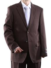  Bolzano Mens Fully Lined 2 Button  100% Polyester Dress Suit