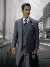 CALABRIA GREY Statement Suits Clothing Confidence Plaid Suit 