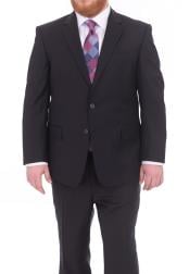  Mix and Match Suits Mens Portly Fit Two Button Super 130s Wool