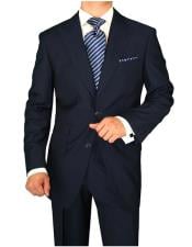  Navy Blue Suit - Navy Suit Mens Dark Navy 2 Button Side