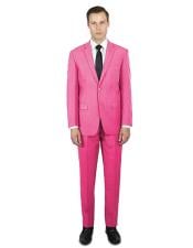  Pink ~ Fuchsia Cool Party Printed Summer Christmas Cheap Priced Casual Blazer Pattenred Jacket For Men 