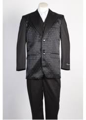  Button Shin  Suit