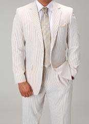  Pre order May 4th shipping Sear Sucker Suit Mens Beige - Tan