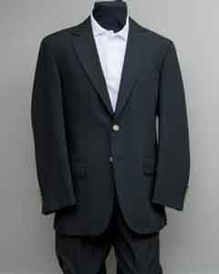  Style#-B6362 Mens Black 2 Button Fashion Dress Casual Blazer