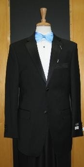 slim black suit