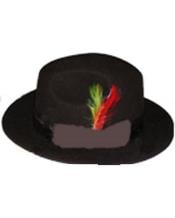  Untouchable Brown Fedora Wool Dress Hat