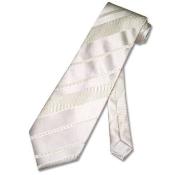  Off-White Woven 

Mens Design Neck Tie 