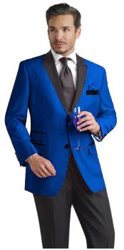 blue tuxedo