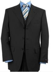 Gray three piece suit