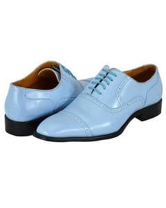 SKU#MT7402 Mens Light Blue ~ Sky Blue~baby~powder blue Dress Shoes