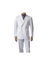 mens white linen jacket