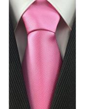  Fashion Necktie Tonal Pink Pinstripe Trendy