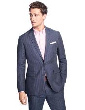 Mens 2 Button Notch Lapel 100% Linen Suit In Natural ~ Sa