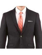  Mens Slim Fit Suit - Fitted Suit - Skinny Suit Mens Navy