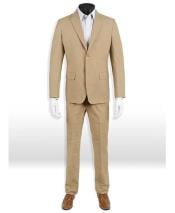  Tan Linen ~ Taupe ~ Khaki Suit