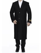  Mens Big And Tall  Overcoat Long Mens Dress Topcoat - 