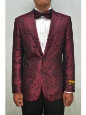 maroon paisley suits