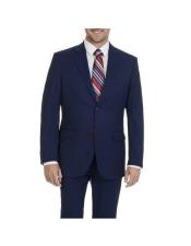  Mens Blue Two Button Suit  Suit Separates Any Size Jacket Any