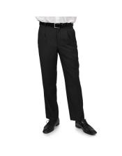  Mens Black Two Front & Side Pocket Polyester Pant