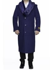  Mens Big And Tall Overcoat Long Mens Dress Topcoat - Winter coat Outerwear Coat Up to Size 68