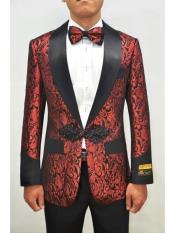  Cheap Mens Printed Unique Patterned Print Floral Tuxedo Flower Jacket Prom custom