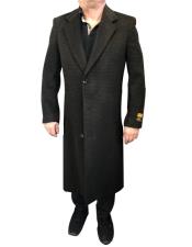  Alberto Nardoni Mens Dress Coat Brown & Black Mixed Tweed ~ Herringbone