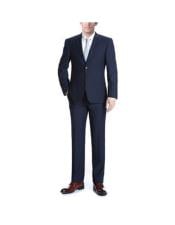  Renoir Suits - Renoir Fashion Verno Mens Solid Pattern 2-piece Slim Fit