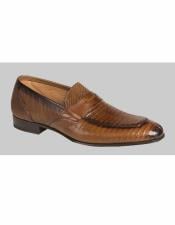  Mens Cognac Slip On Stylish Dress Loafer Design Shoe