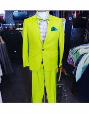  Mens Neon Green - Light Green / Light Green > Quality Suit