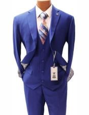  Mens Vested  Suit Two Button