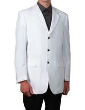  Mens white Lucci Suit 
