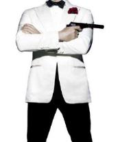  James Bond Tuxedo White