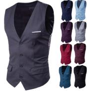  Randomly Selected Color Pattern and Fabrics Mystery Deal Dress Vest No Return Policy (Sales are Final)