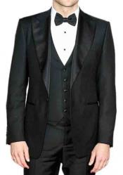  Bradley Cooper Black Three Piece Tuxedo