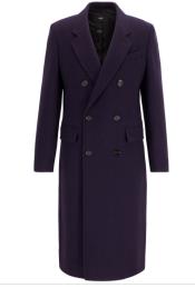  Mens Fashion Show Capsule Coat Alberto Nardoni Mens double breasted wool overcoat ~ Long Mens Dress Topcoat