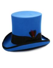  Wool Felt Top Hat ~ Tuxedo Hat