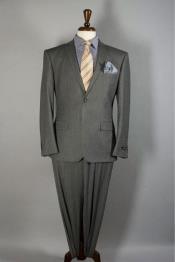  Gray Three Sleeve Buttons Graduation Suit For boy / Guys 