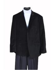   velour Mens blazer Jacket Mens - Black Kids Sizes Mens & Boys Sizes Perfect for toddler Suit