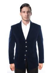  5 Button Velvet Cheap Priced Designer Fashion Dress Casual velour Mens blazer Jacket For Men On Sale
