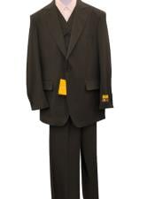  Black Button 100% Fashion Urban Suit