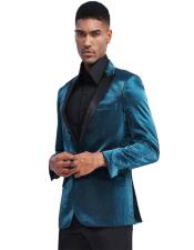  Style#-B6362 Turquoise Prom ~ Wedding Tuxedo Jacket